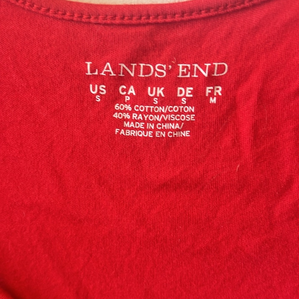 Lands End Racerback Tank - Picture 2 of 3